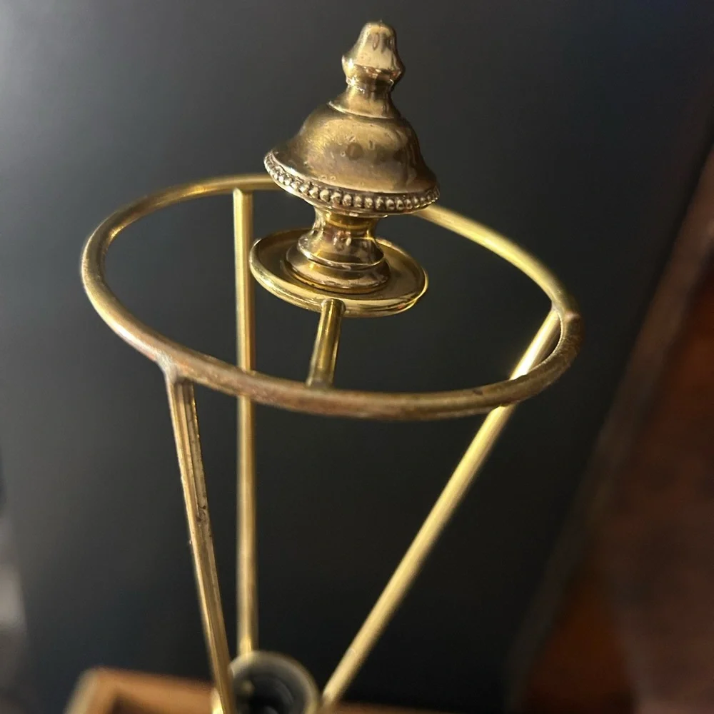 Classic Brass Candle-Style Lamp: Fredrick Cooper - Picture 4 of 4